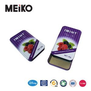 আয়তক্ষেত্রাকার স্লাইড ক্যান্ডি পিট টিনস বাক্সে ক্যান