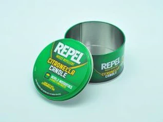 বৃত্তাকার টিন বক্স সংগ্রহস্থল ধারক